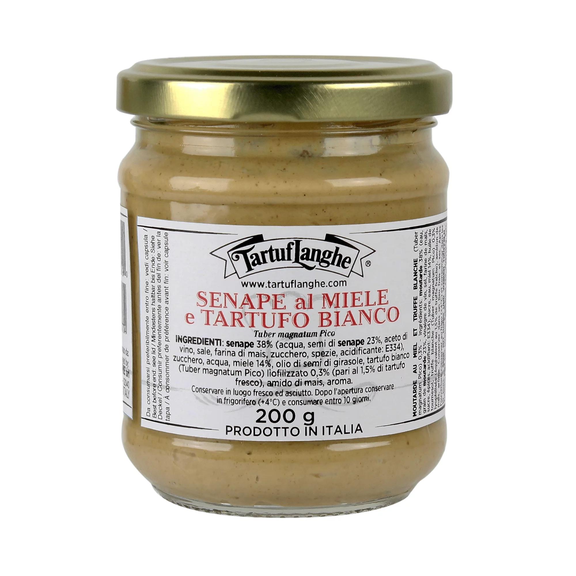 MOSTAZA CON MIEL AROM. TRUFA BLANCA 360G