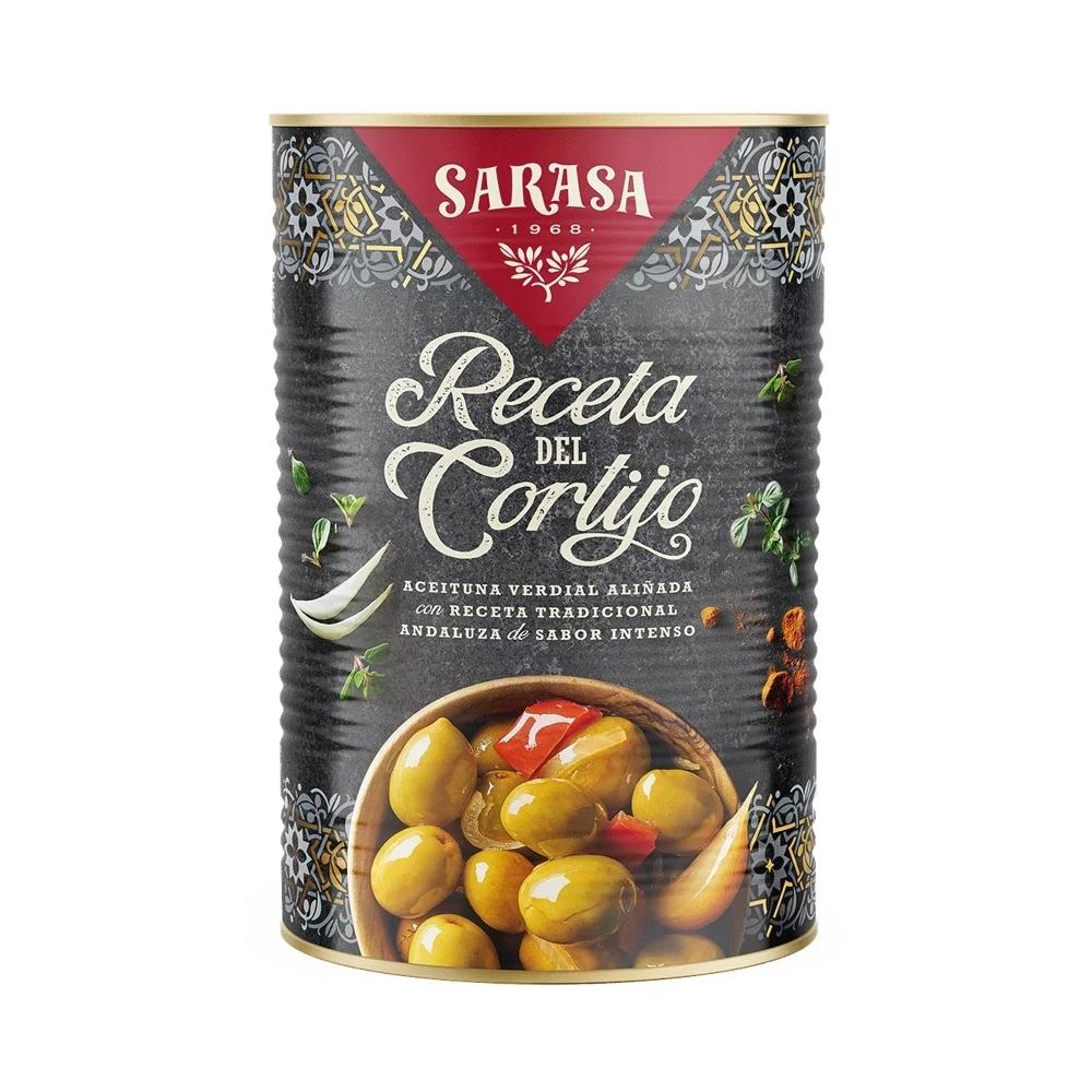 OLIVES ALINYADAS RECETA CORTIJO 4250