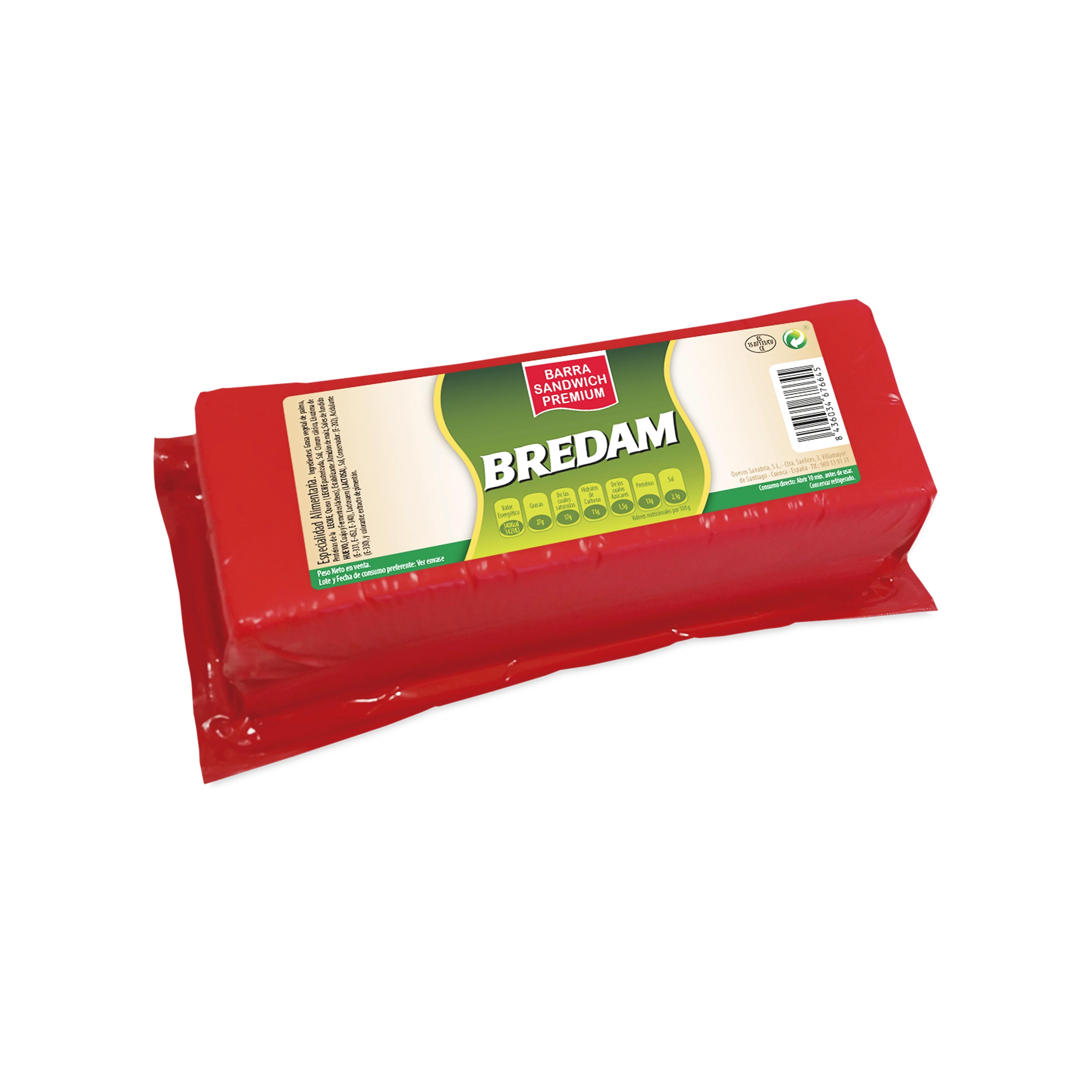 PREPARADO VEGETAL TIPO EDAM BARRA
