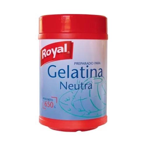 GELATINA NEUTRA ROYAL 650 G.