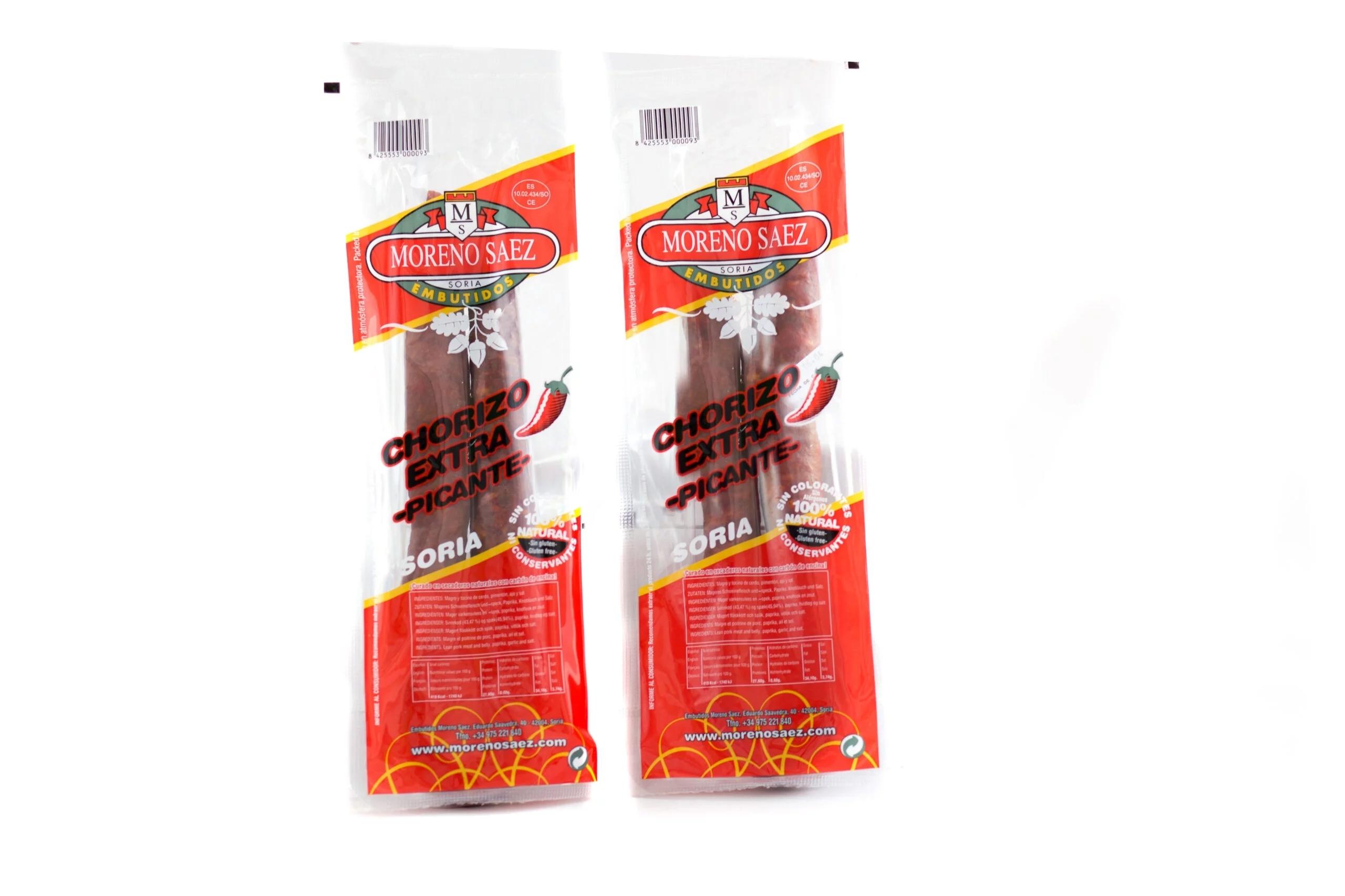 CHORIZO PICANTE MORENO SAEZ  .