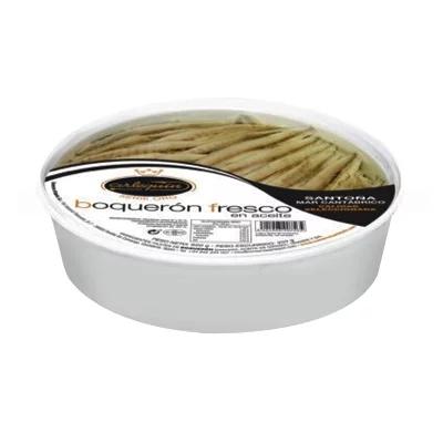 BOQUERON  OLIVA ALIÑADO 700gr.