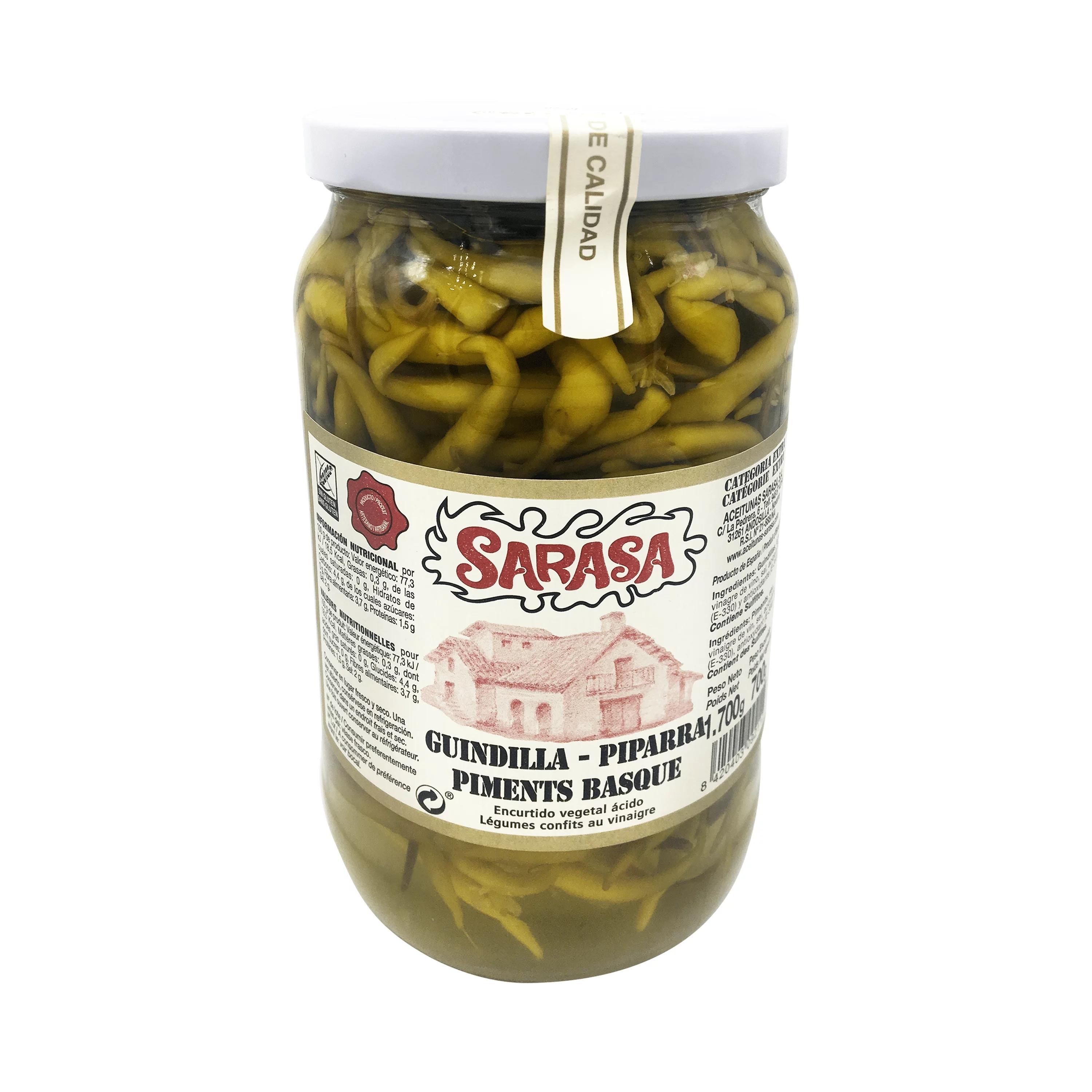 GUINDILLAS PIPARRAS 1,7KG