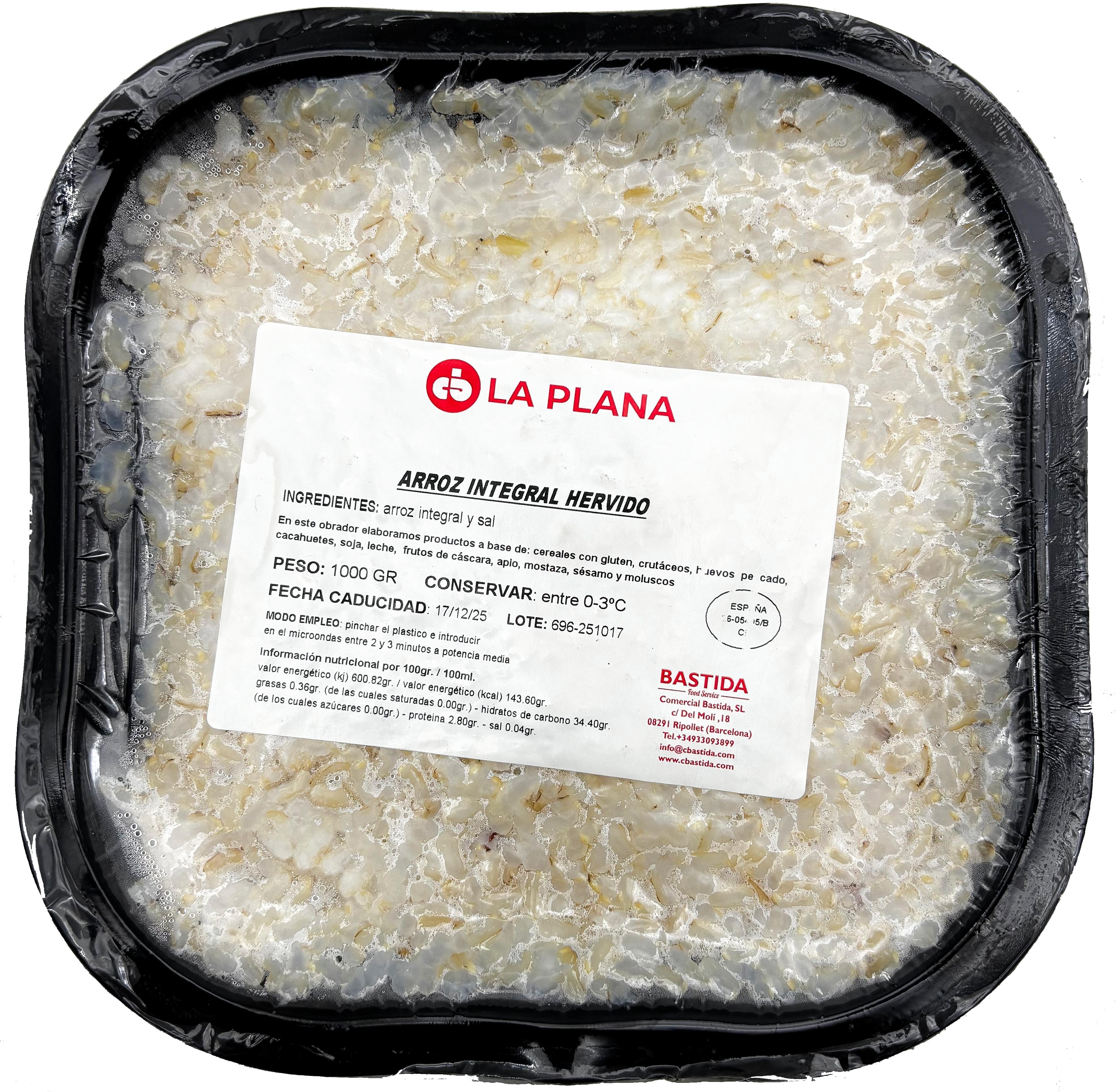 ARROZ INTEGRAL HERVIDO 1 KG.