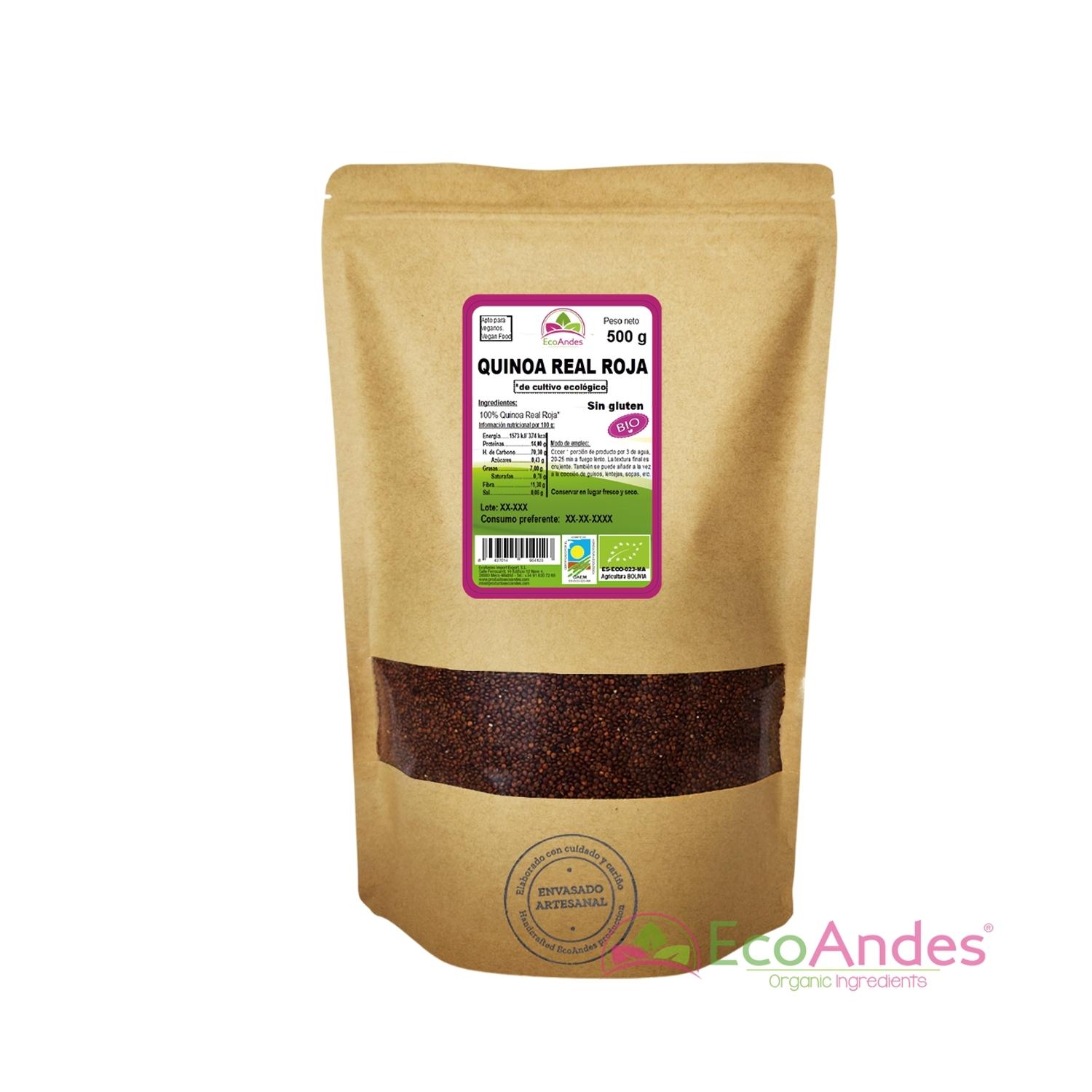 QUINOA REAL ROJA BIO S/GLÚTEN
