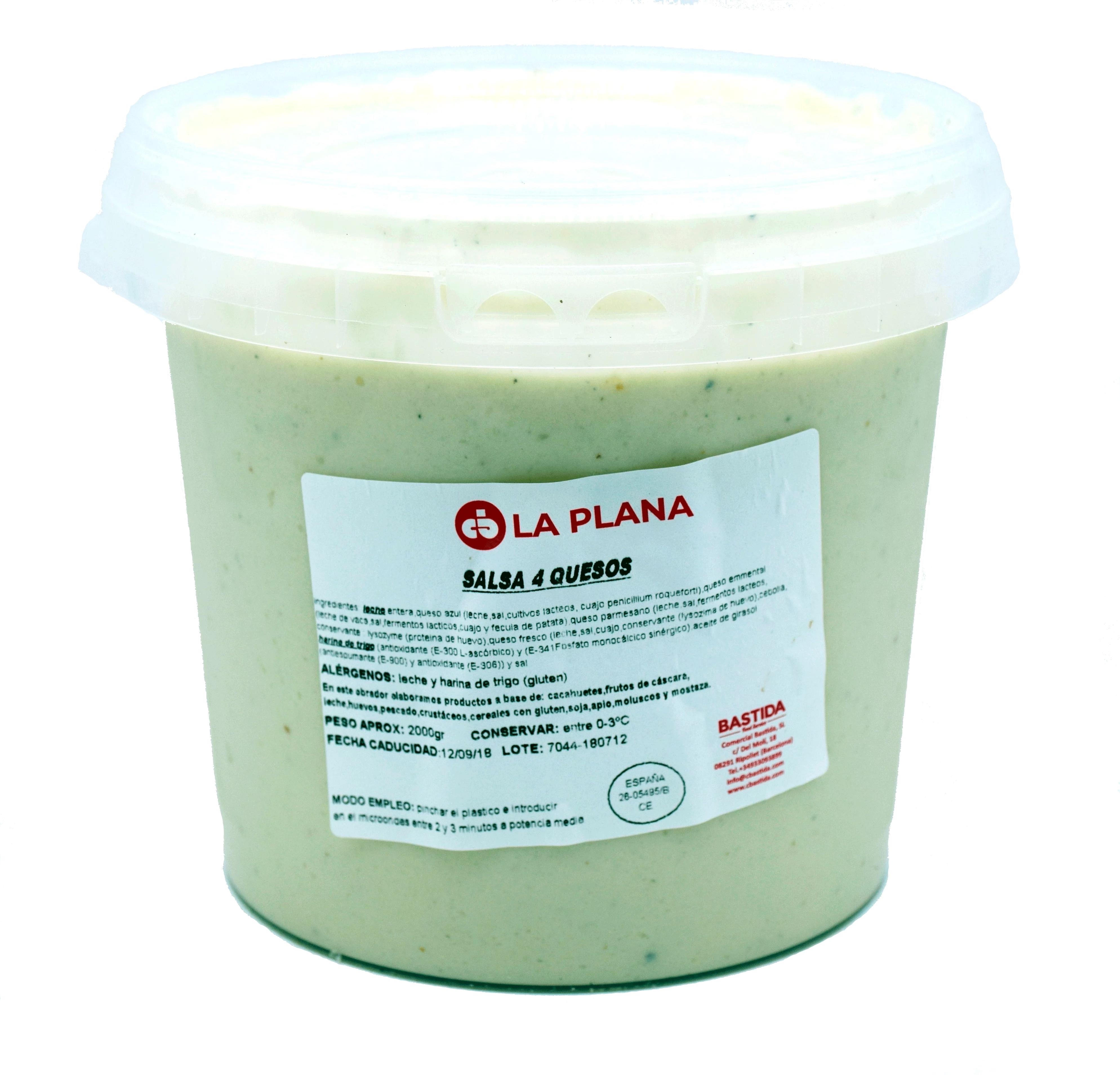 SALSA 4 QUESOS 2 KG *2 UDS.