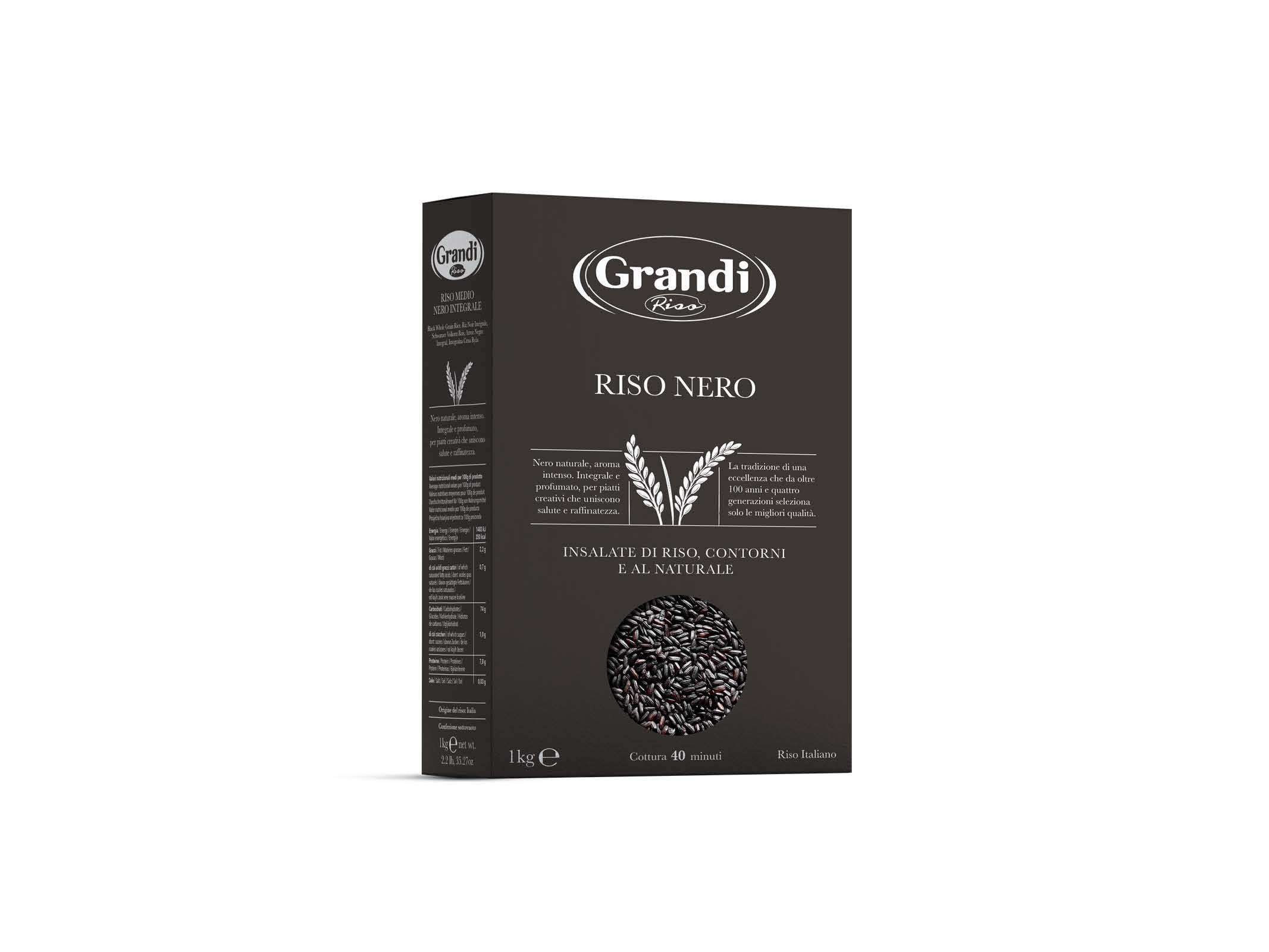ARROZ NEGRO GRANDI1 Kg.x12