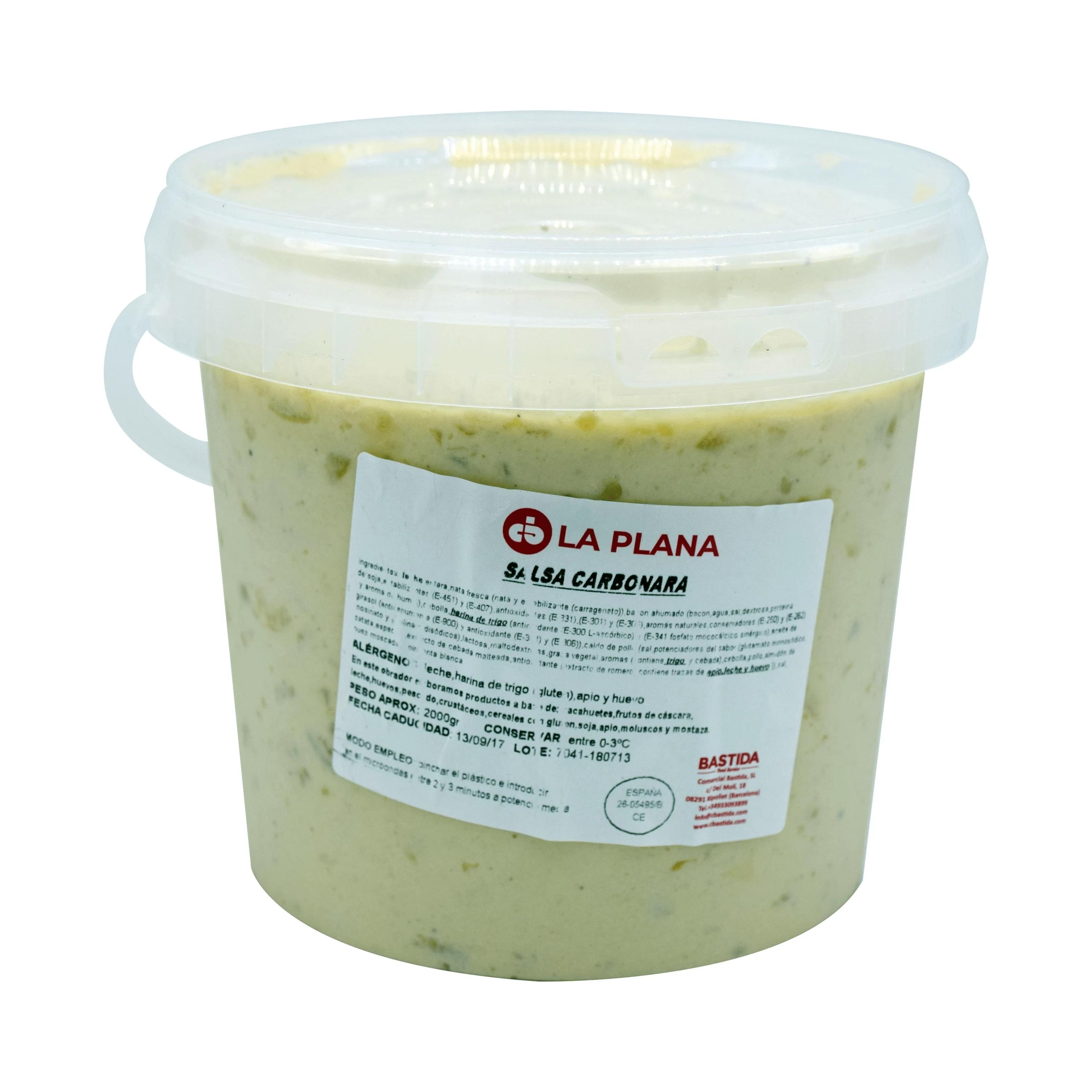 SALSA CARBONARA 2 KG. X 2UDS.