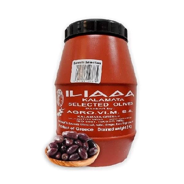 OLIVAS KALAMATA C/H JUMBO 2KG.