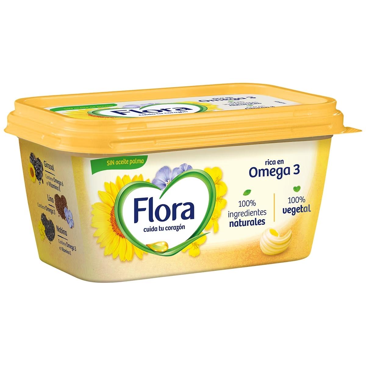 FLORA MARGARINA SIN PALMA 400 gr. x 8un.