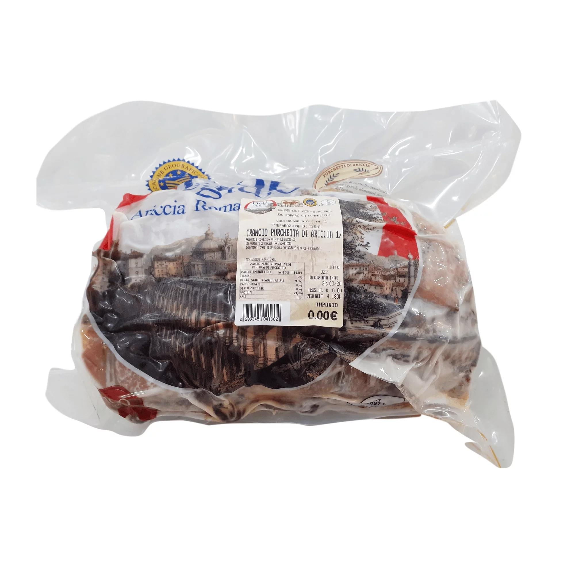 PORCHETTA ARIC.TRONCHETO 4 kg.