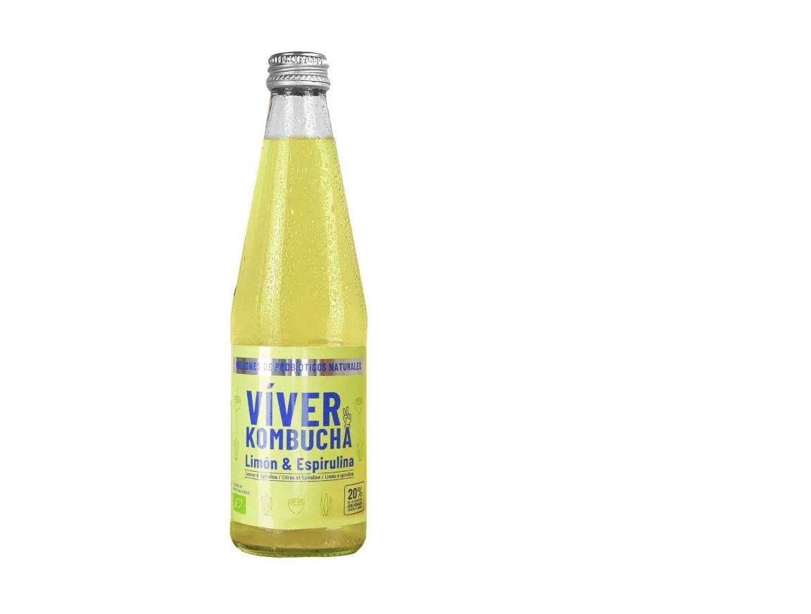 VIVER KOMBUCHA LIM & ESPIRULINA 330