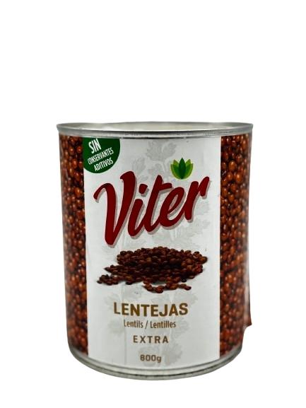 LENTEJAS LATA 800G VITER