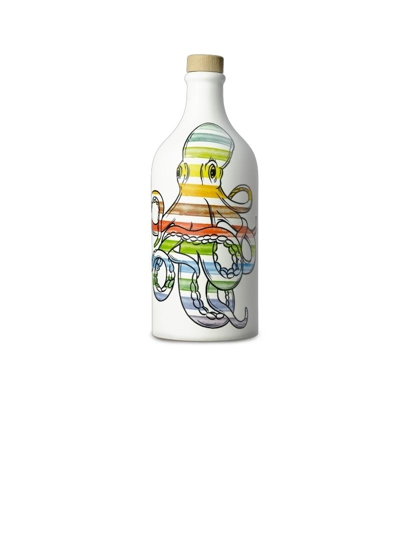 OLIO EVO FRUTTATO MEDIA POLPO 500ML.