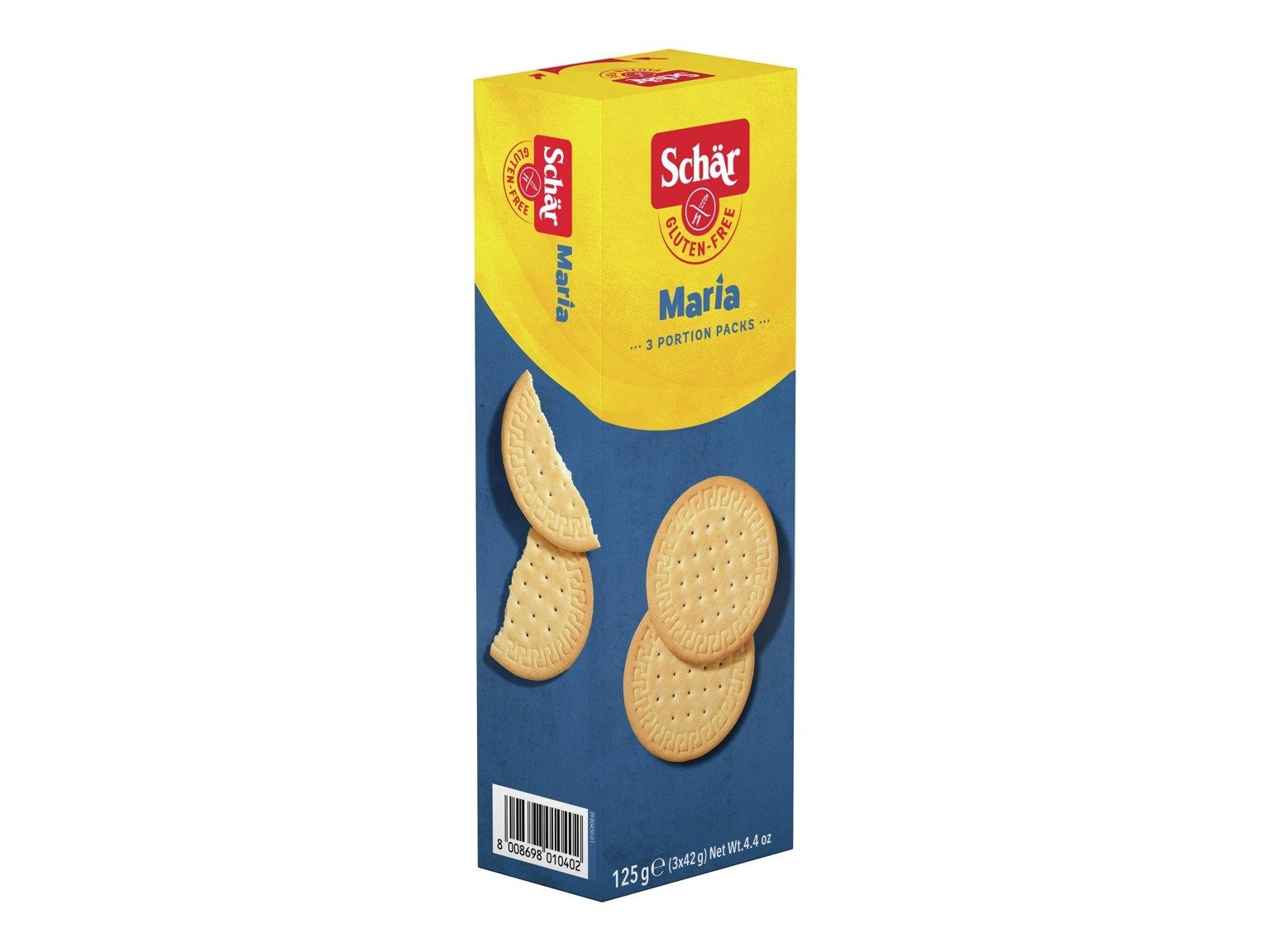 GALLETAS MARIA 125gr.X6 S/GLUT SCHAR