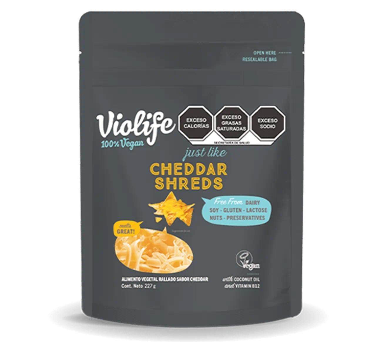 VIOLIFE RALLADO TIPO CHEDDAR 500 G.